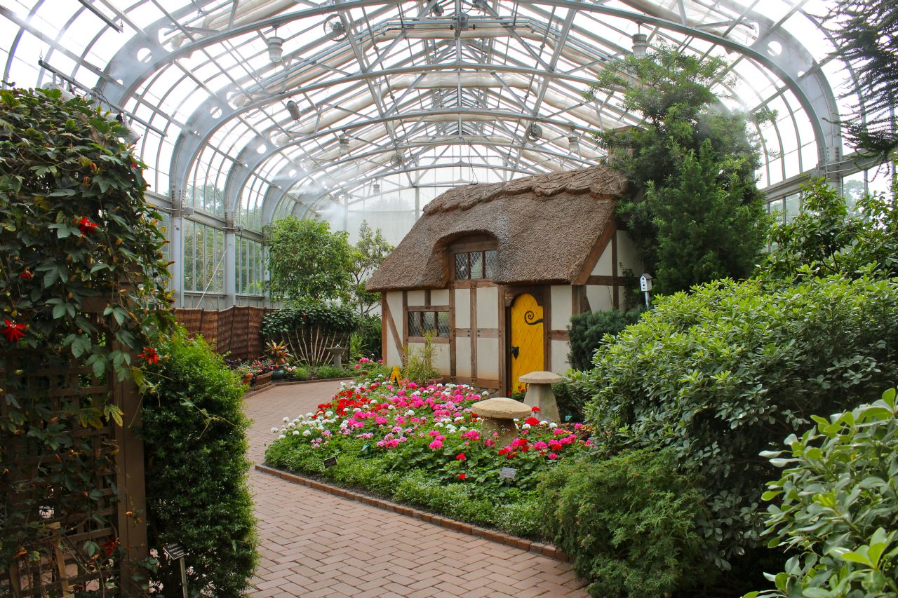 Lewis Ginter Botanical Garden Architecture Richmond